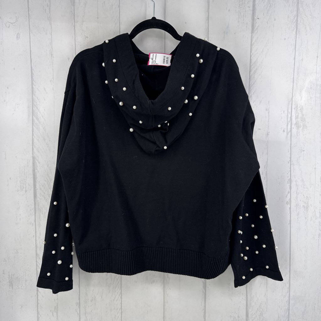1X pearl embelished sweater