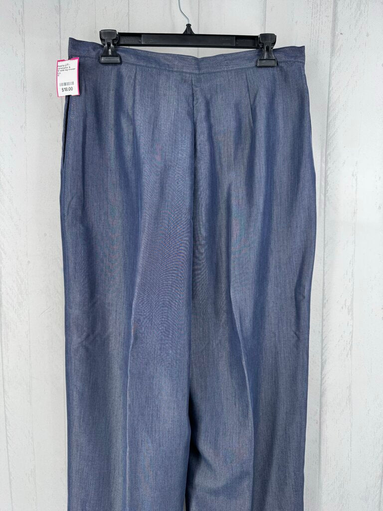 12 wide leg trouser