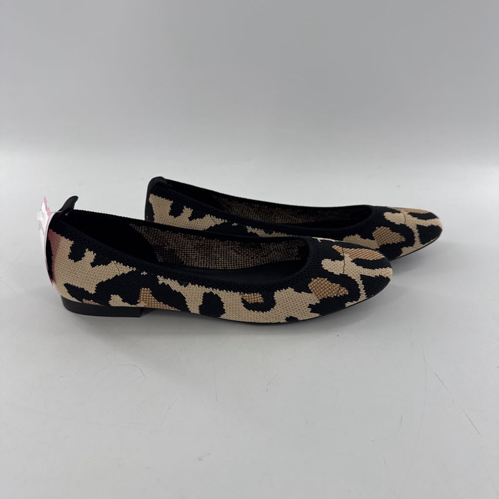 9.5 animal print slip on flats