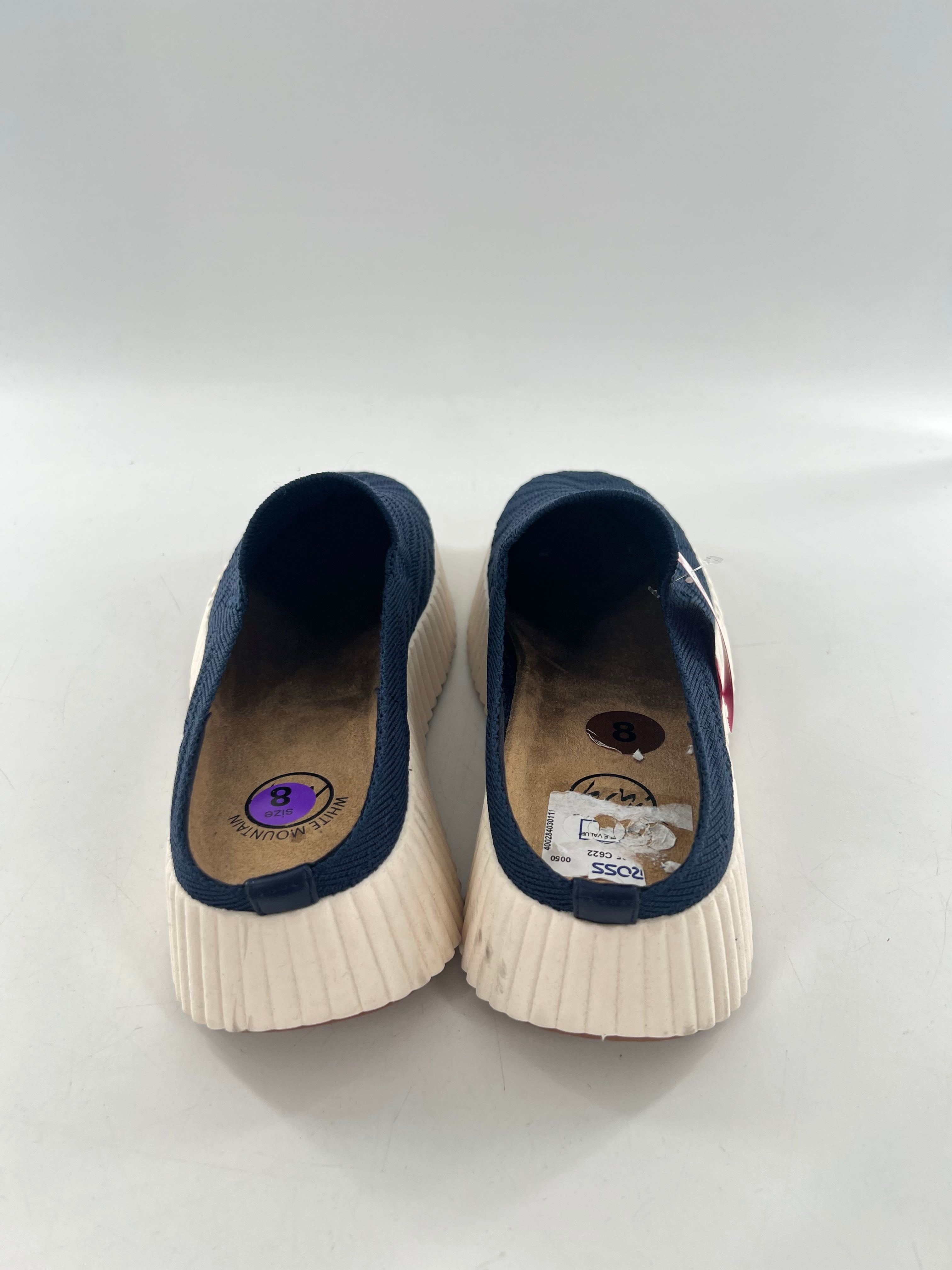 8 platform slide mules
