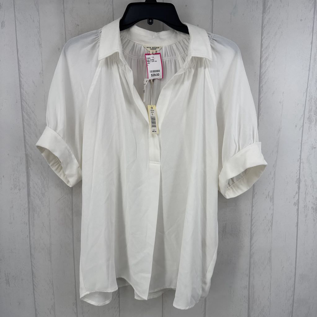 R98 L cuff s/s collar shirt