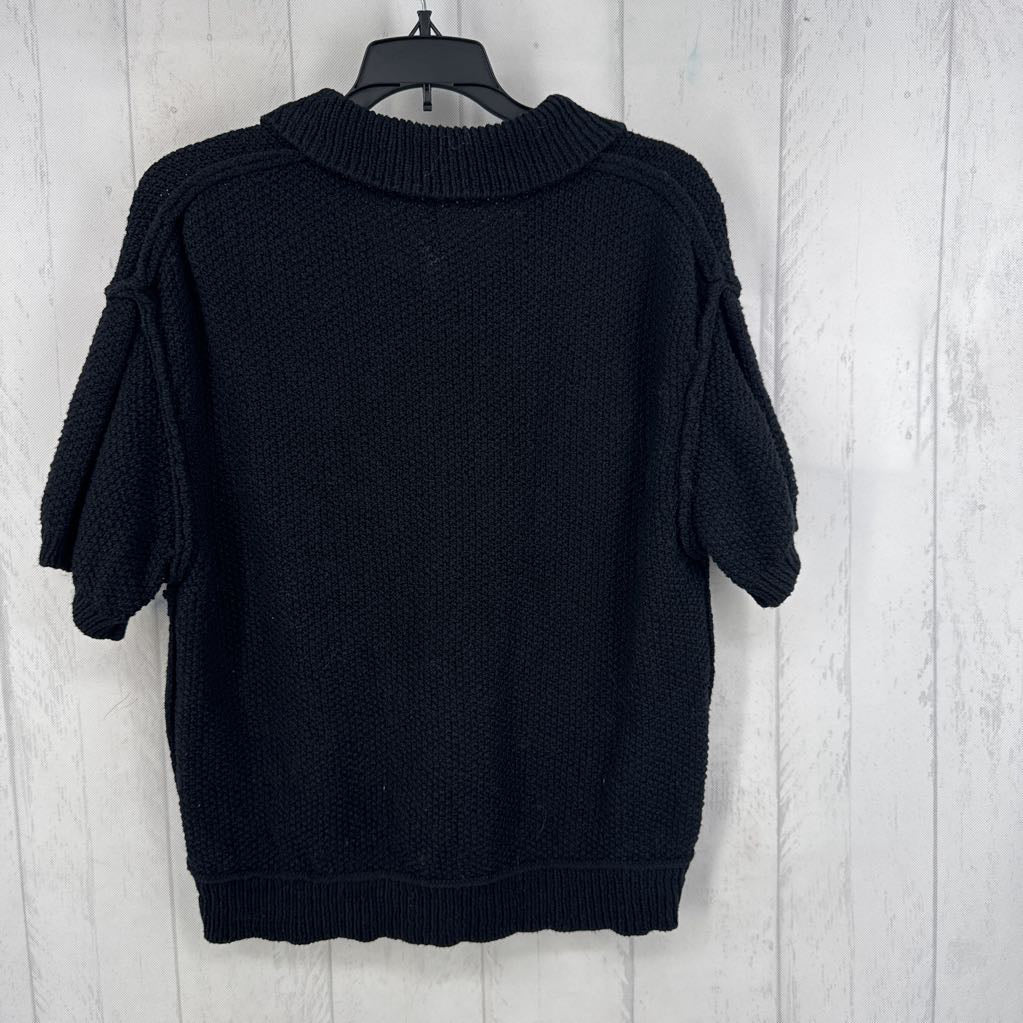 L s/s button cardigan