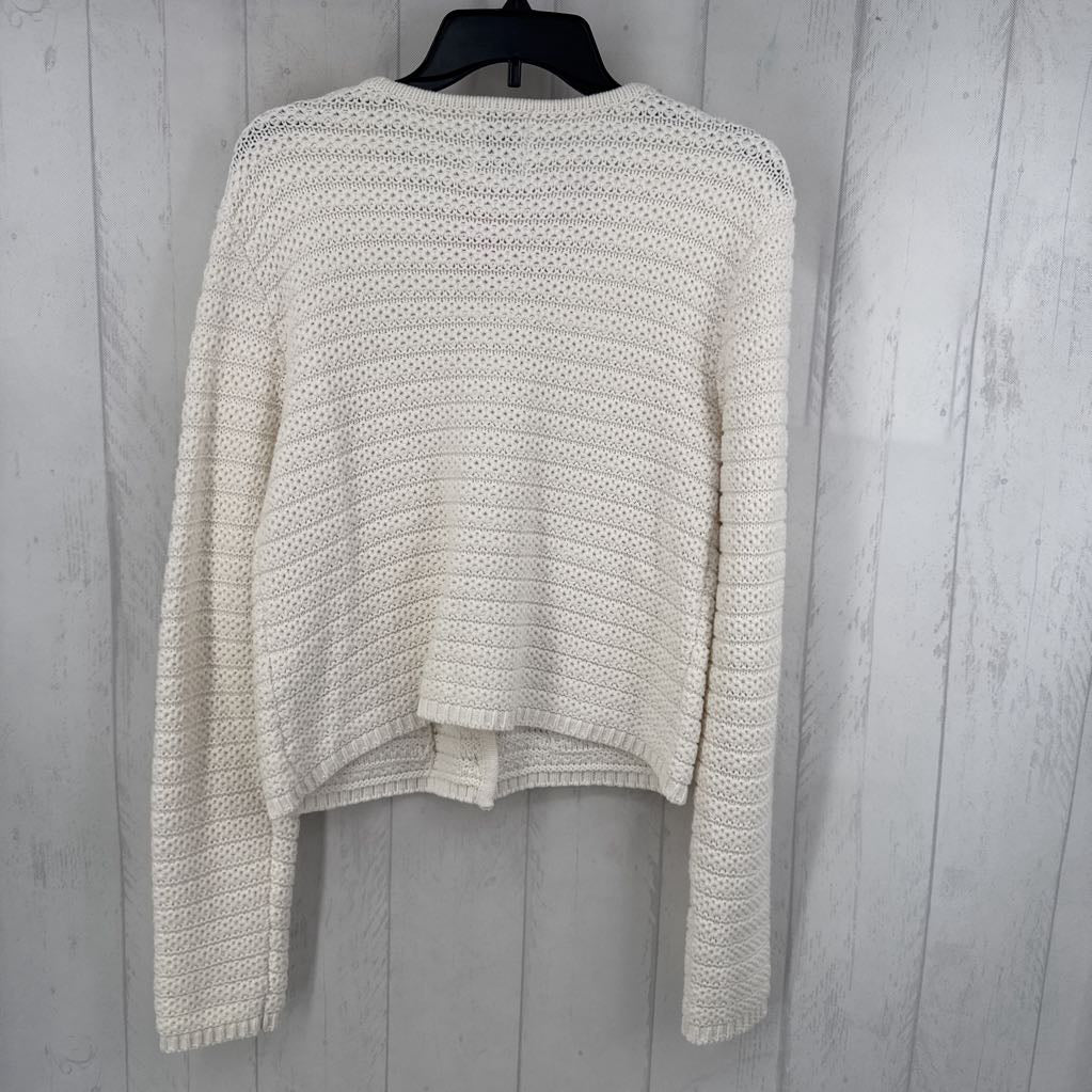 L l/s button cardigan