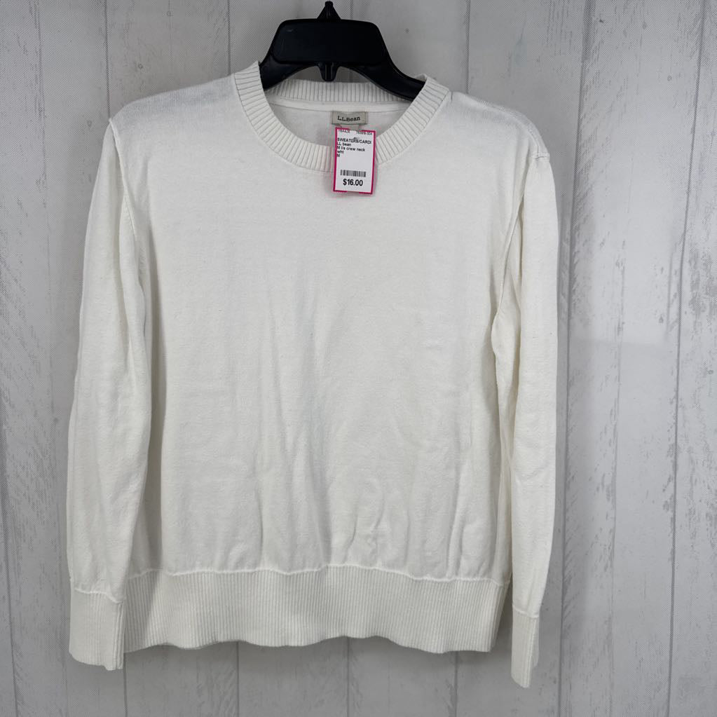 M l/s crew neck sweater