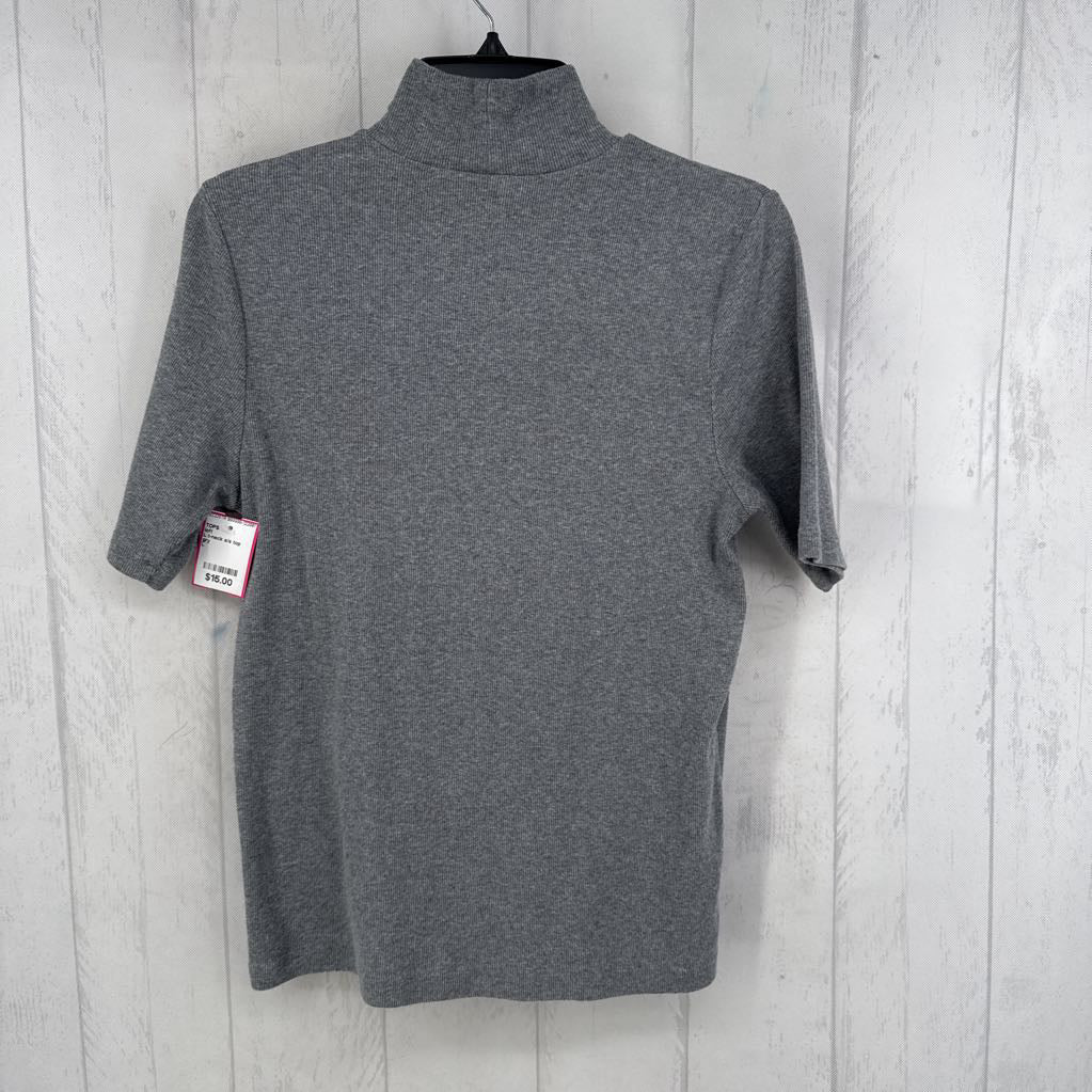 L t-neck s/s top
