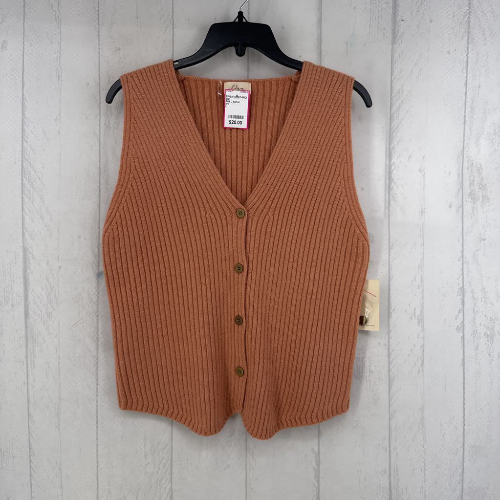 R58 L button sweater vest