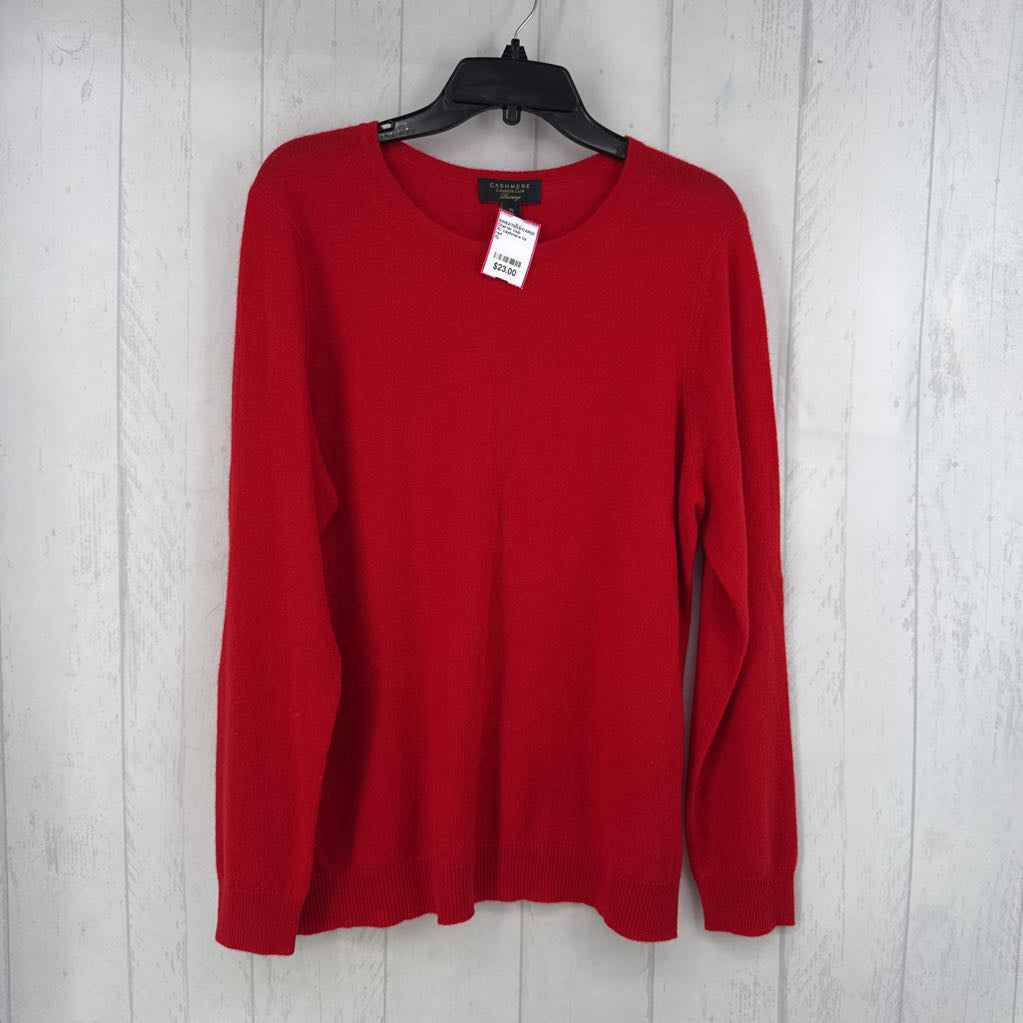 XL cashmere l/s sweater