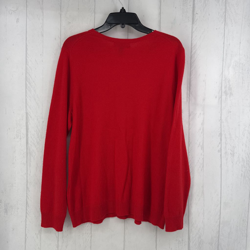 XL cashmere l/s sweater