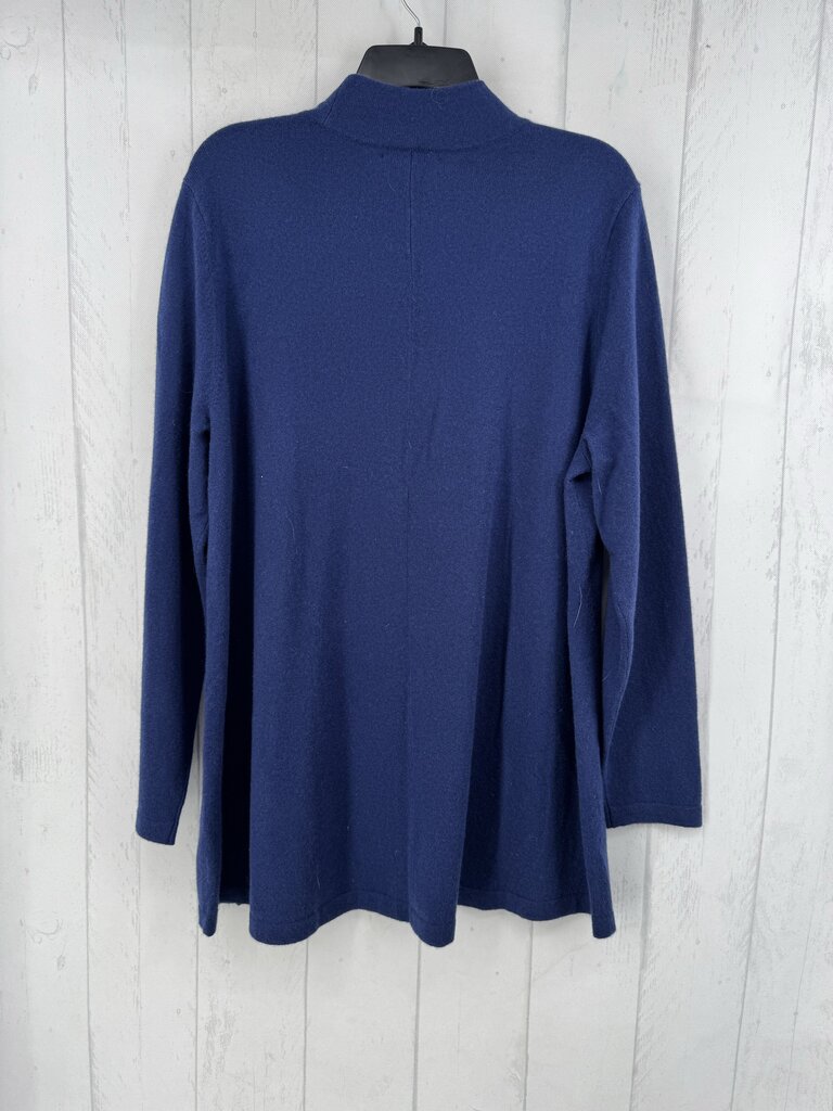 XL cashmere mock neck l/s sweater