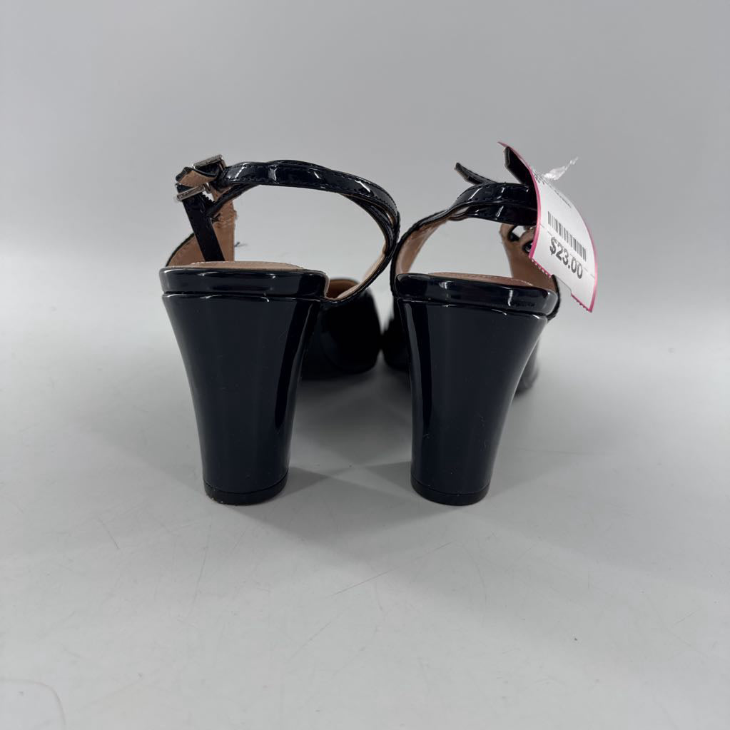 10 patent double ankle strap pumps
