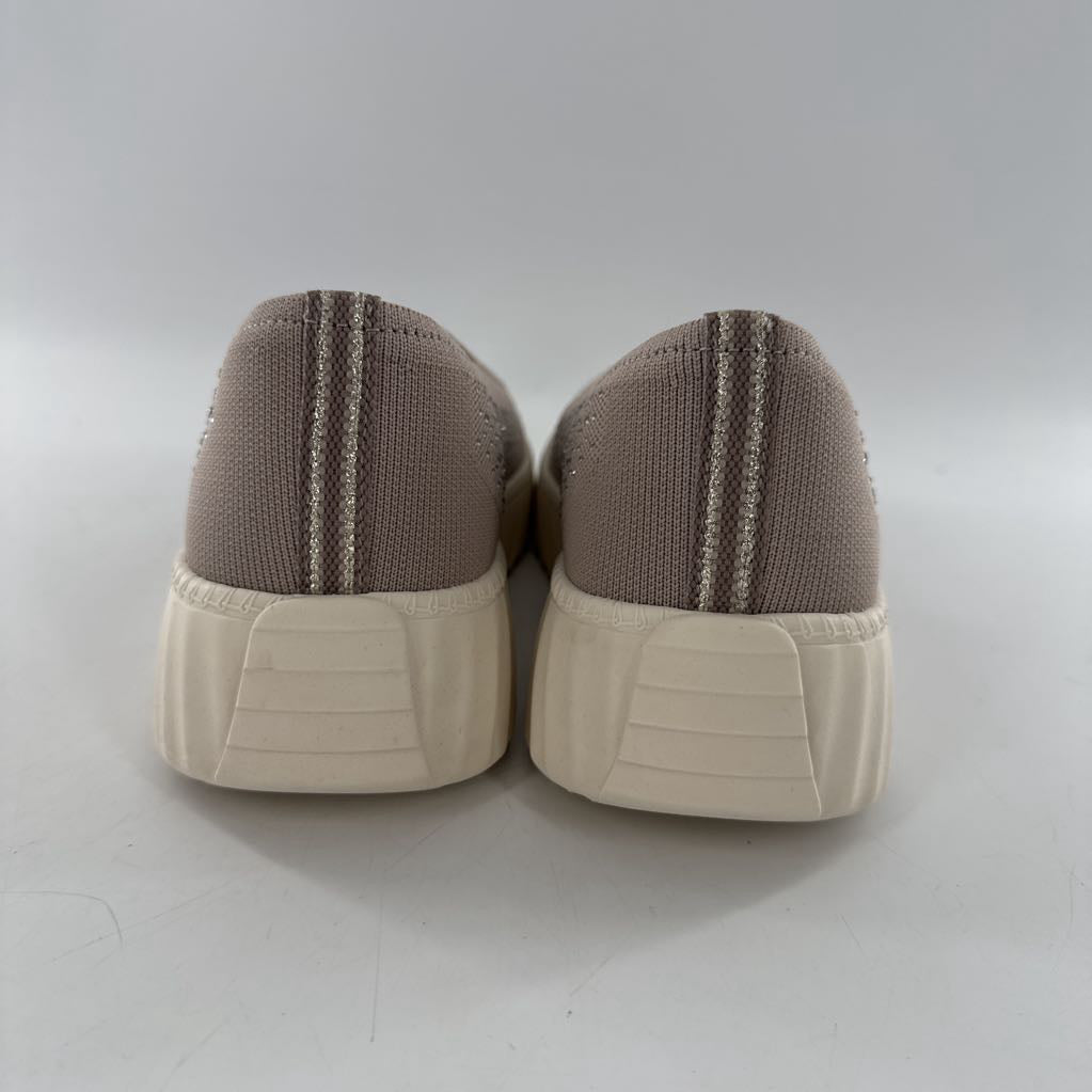 9 embellished slip on platform loafers