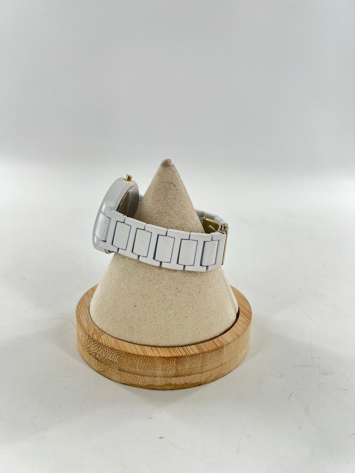 white link marble face watch