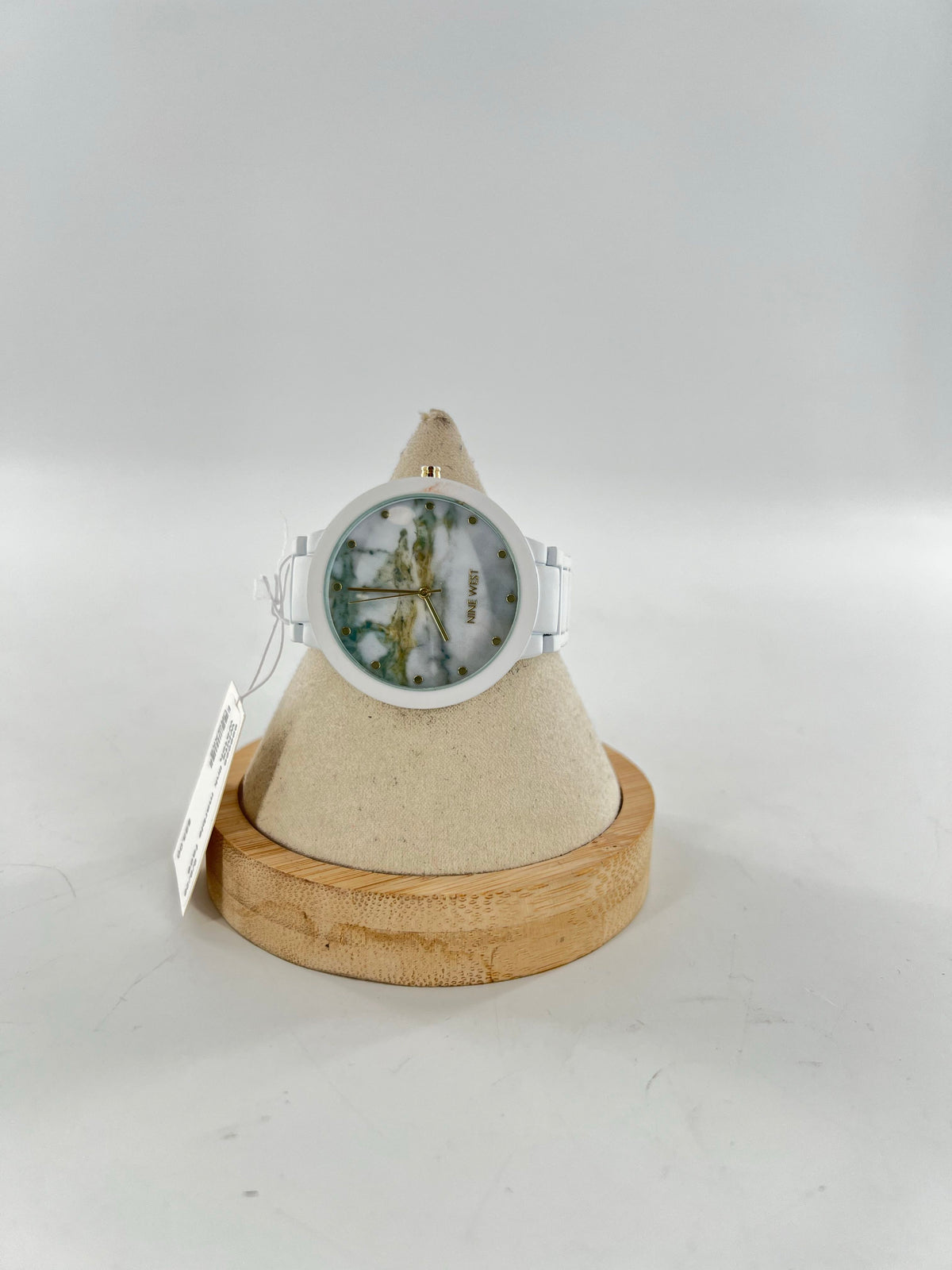 white link marble face watch