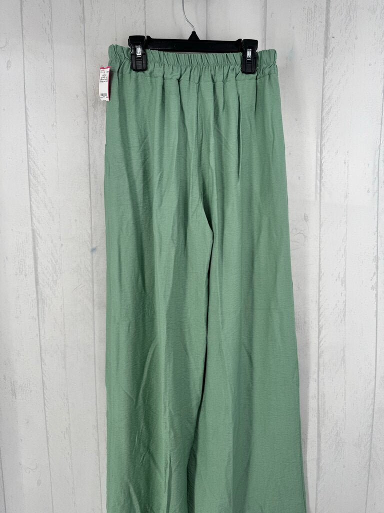 S pull-on wide leg pant