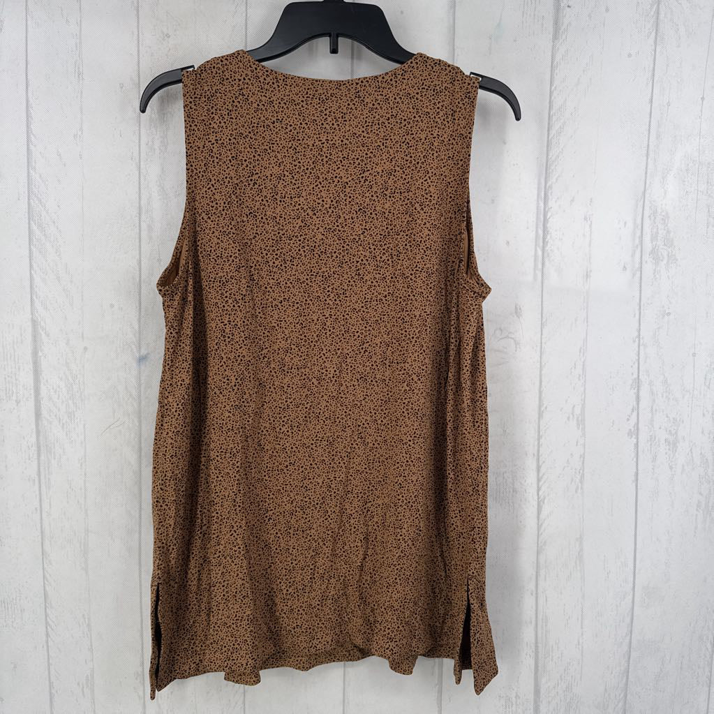 R59 L animal print flowy tank