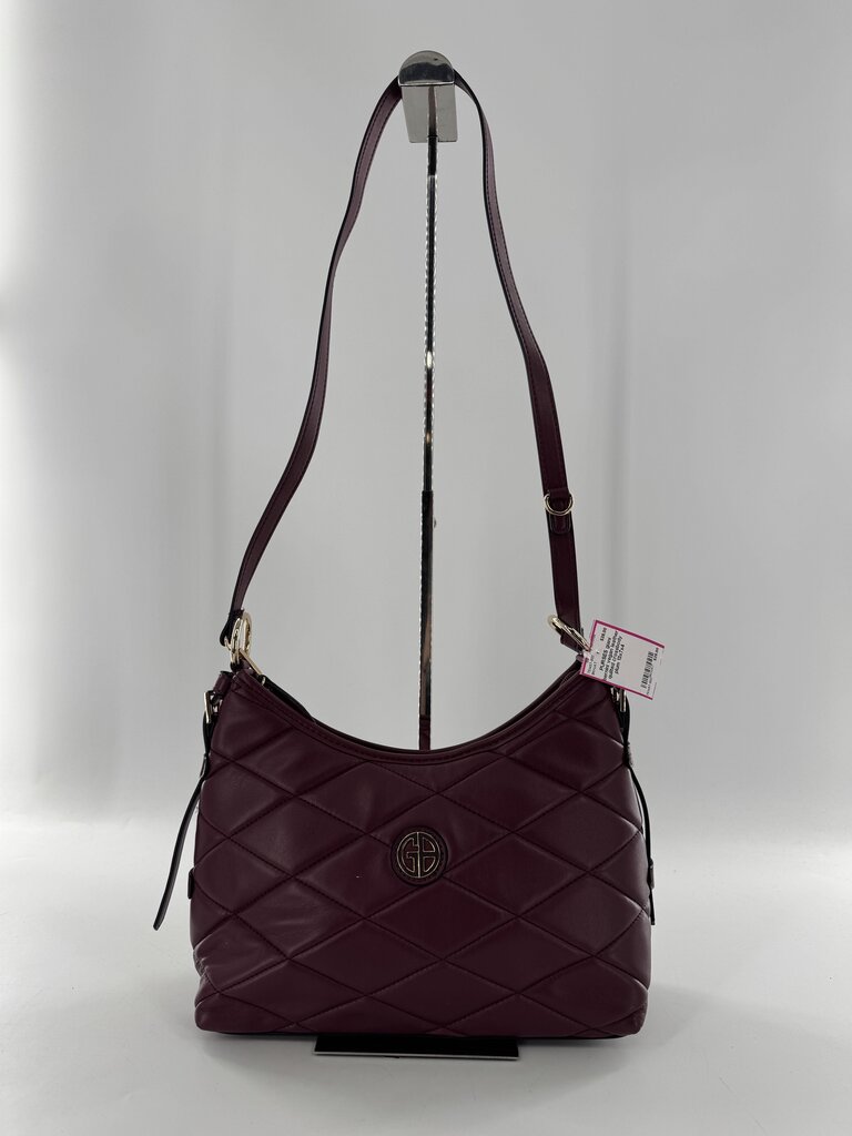 vegan leather quilted crossbody