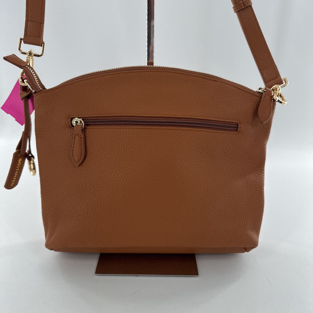 vegan leather multi-pocket crossbody