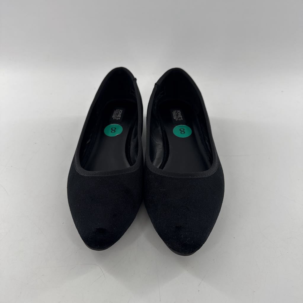 8 velvet slip-on flats