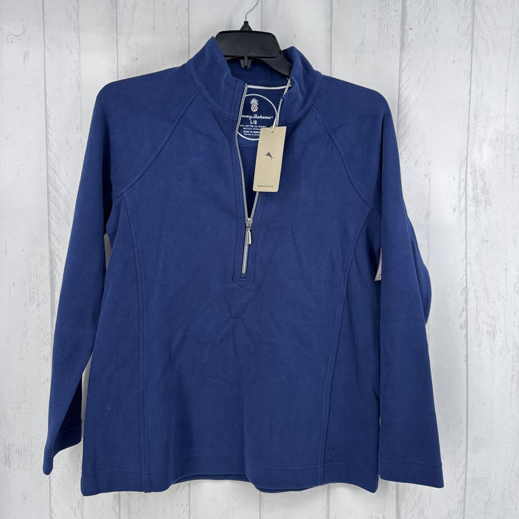 L 1/2 zip l/s pullover