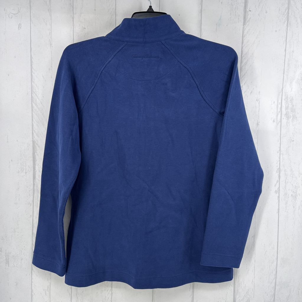 L 1/2 zip l/s pullover