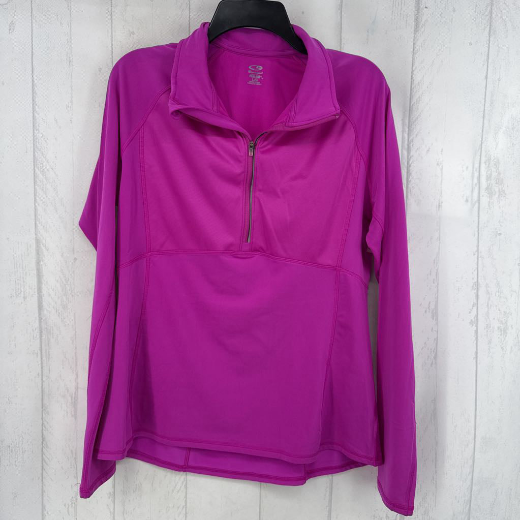 L 1/2 zip l/s pullover