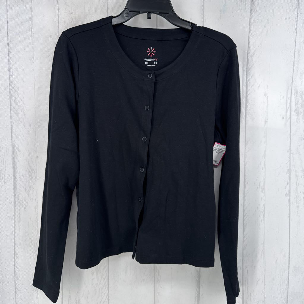 L button down cardi
