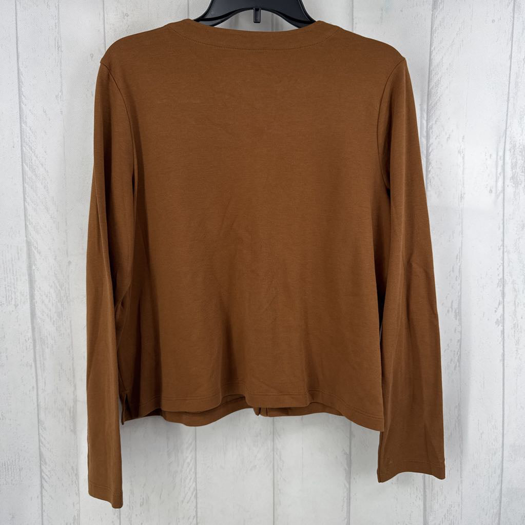 L button down cardi