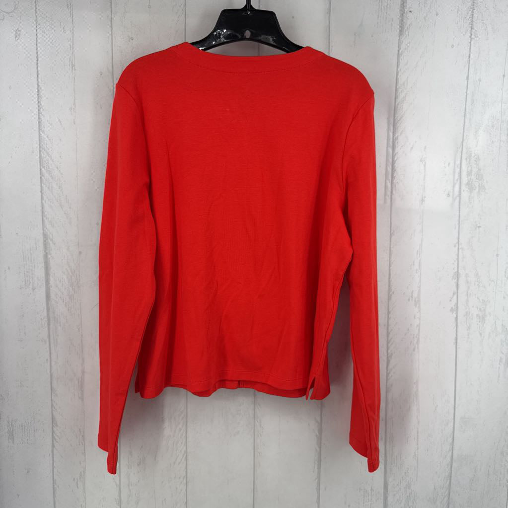 L button down cardi