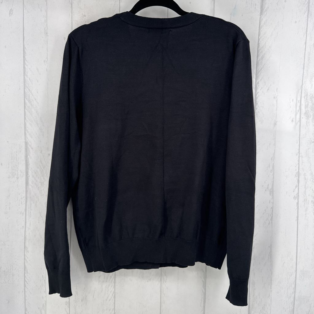 M button down cardi