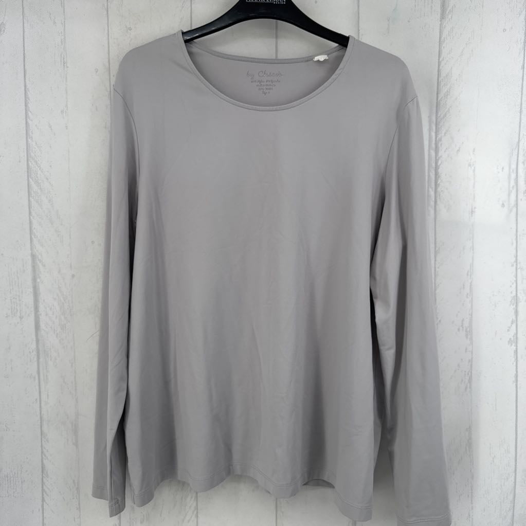 XL round neck l/s tee