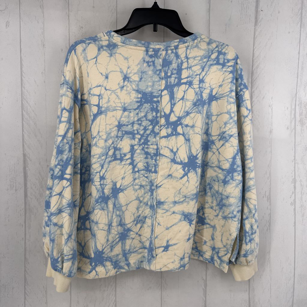 L tie-dye sweatshirt