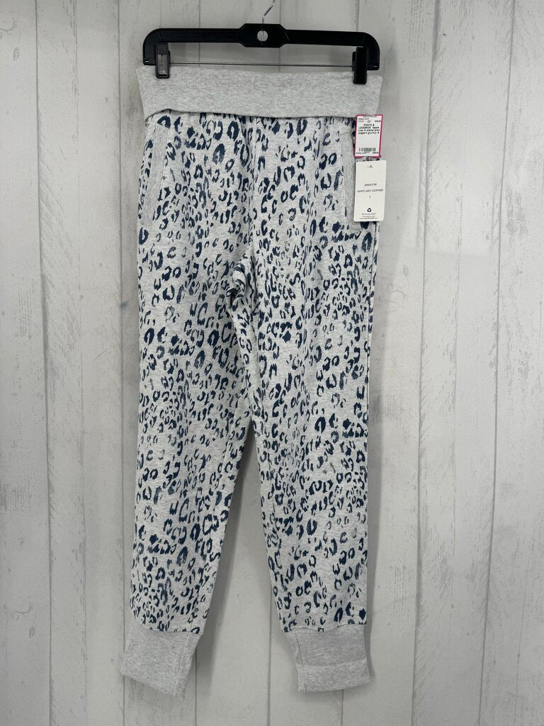S animal print joggers