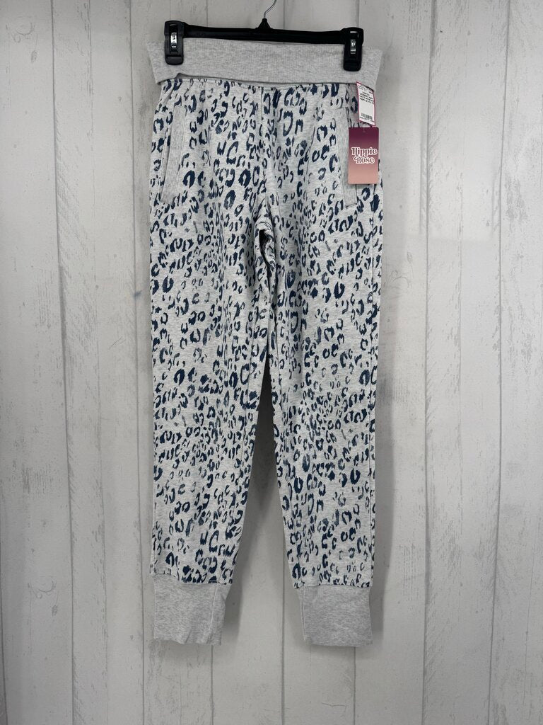 M animal print joggers