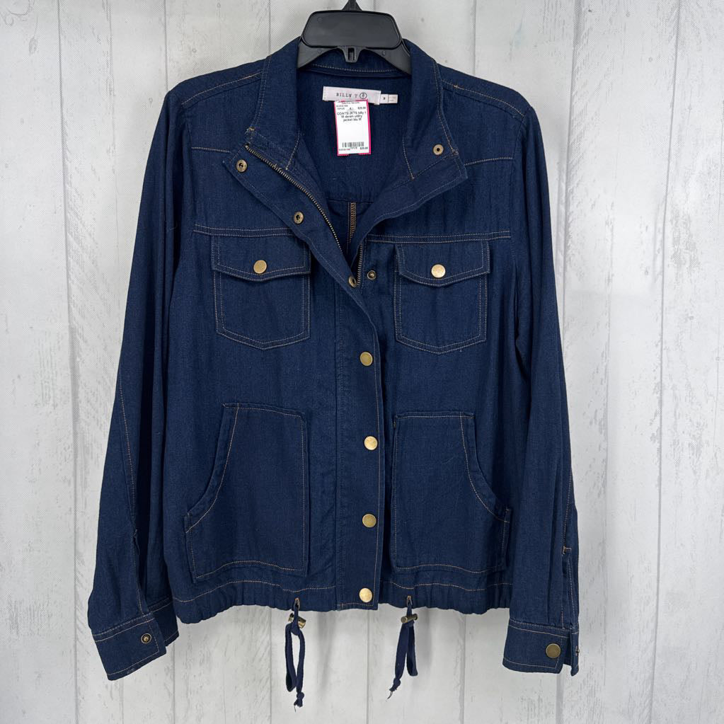 M denim utility jacket