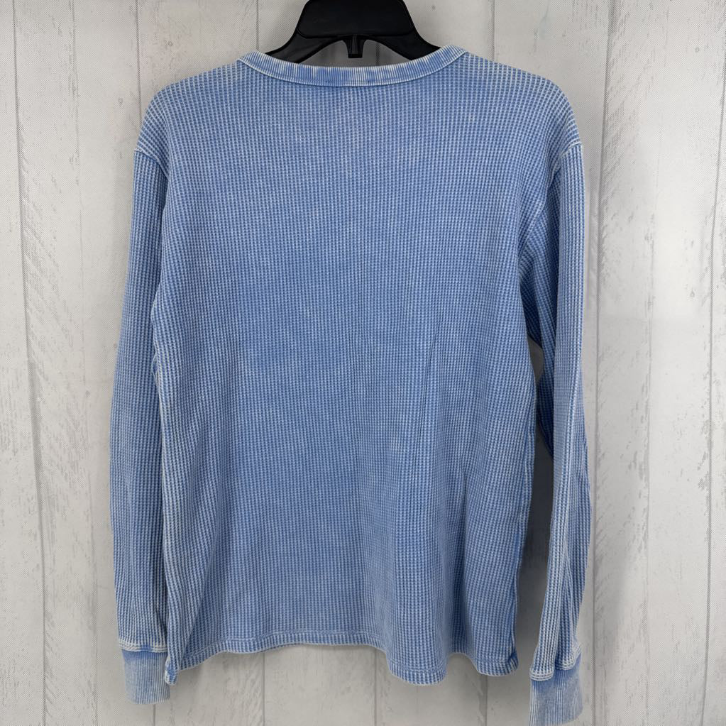 L waffle knit l/s tee