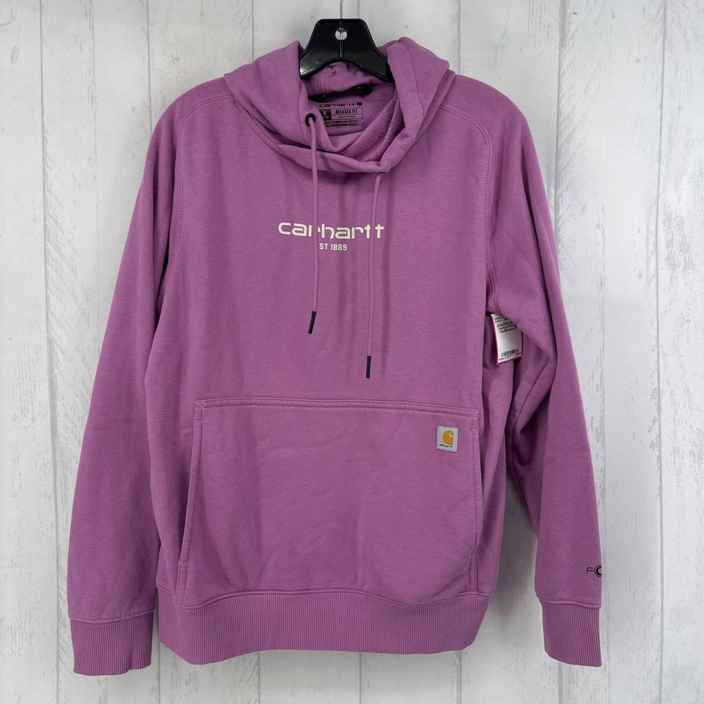 M logo hoodie