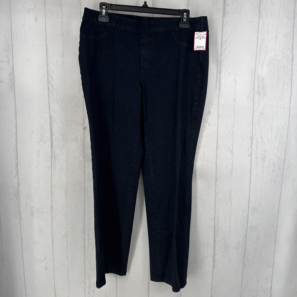 12p pull-on straight leg jean