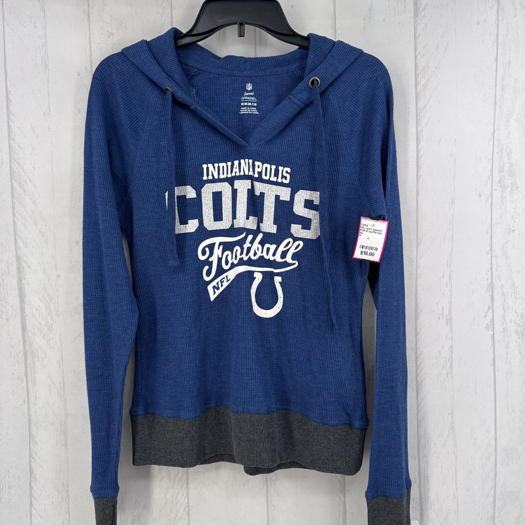 R35 M waffle knit colts l/s tee