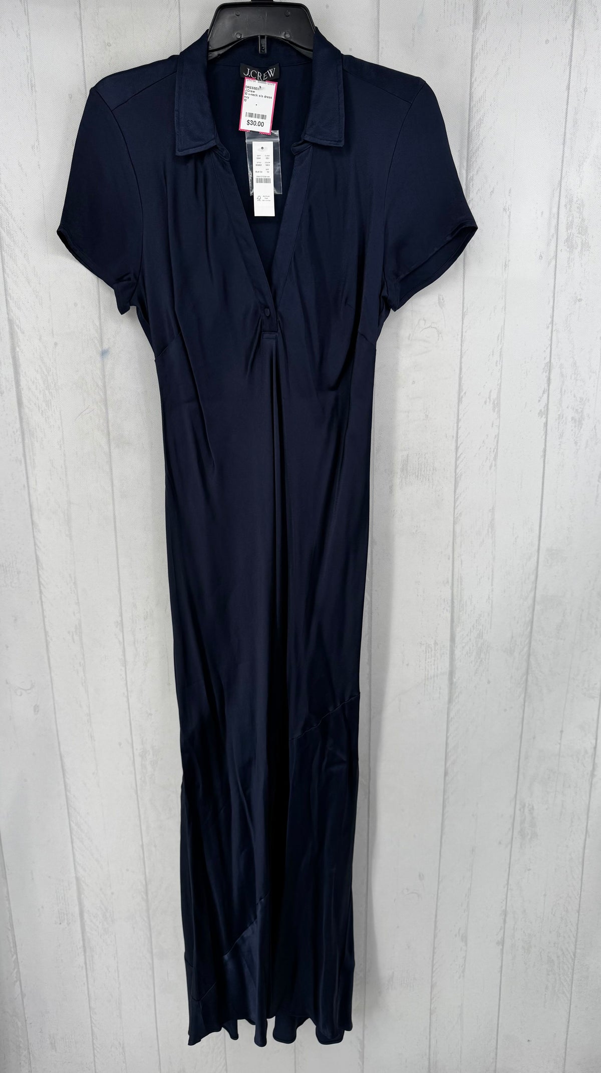 10 v-neck s/s dress