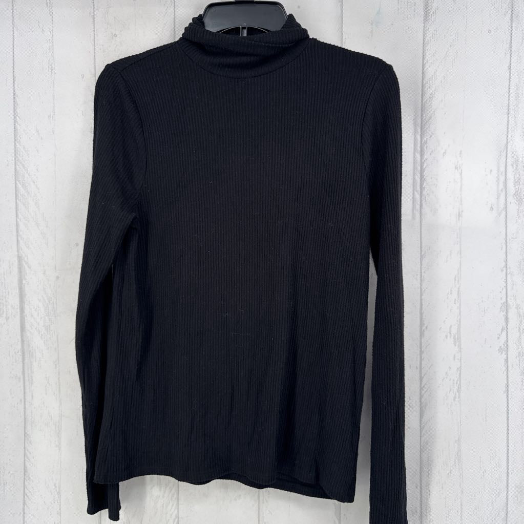 L ribbed l/s t-neck