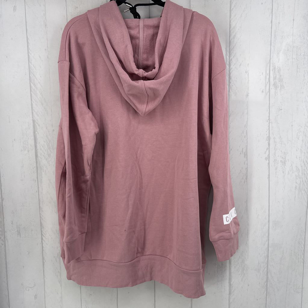 M zip-up hoodie