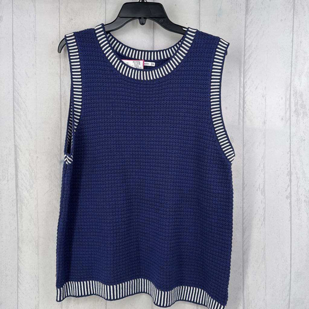 XL crochet sweater vest