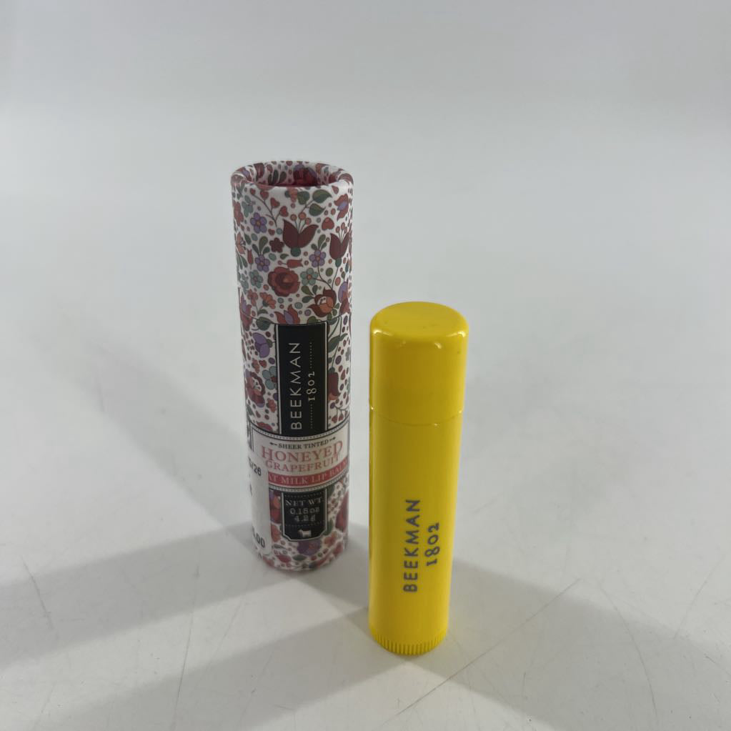 goat milk lip balm-honeyed grapefruit