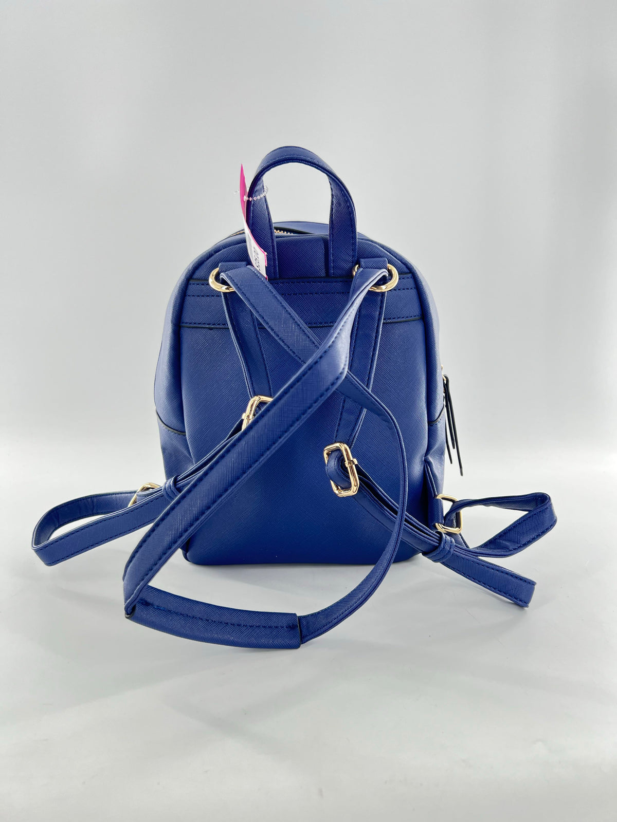 vegan leather mini backpack