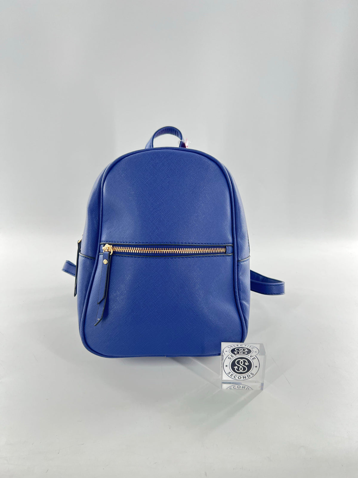 vegan leather mini backpack