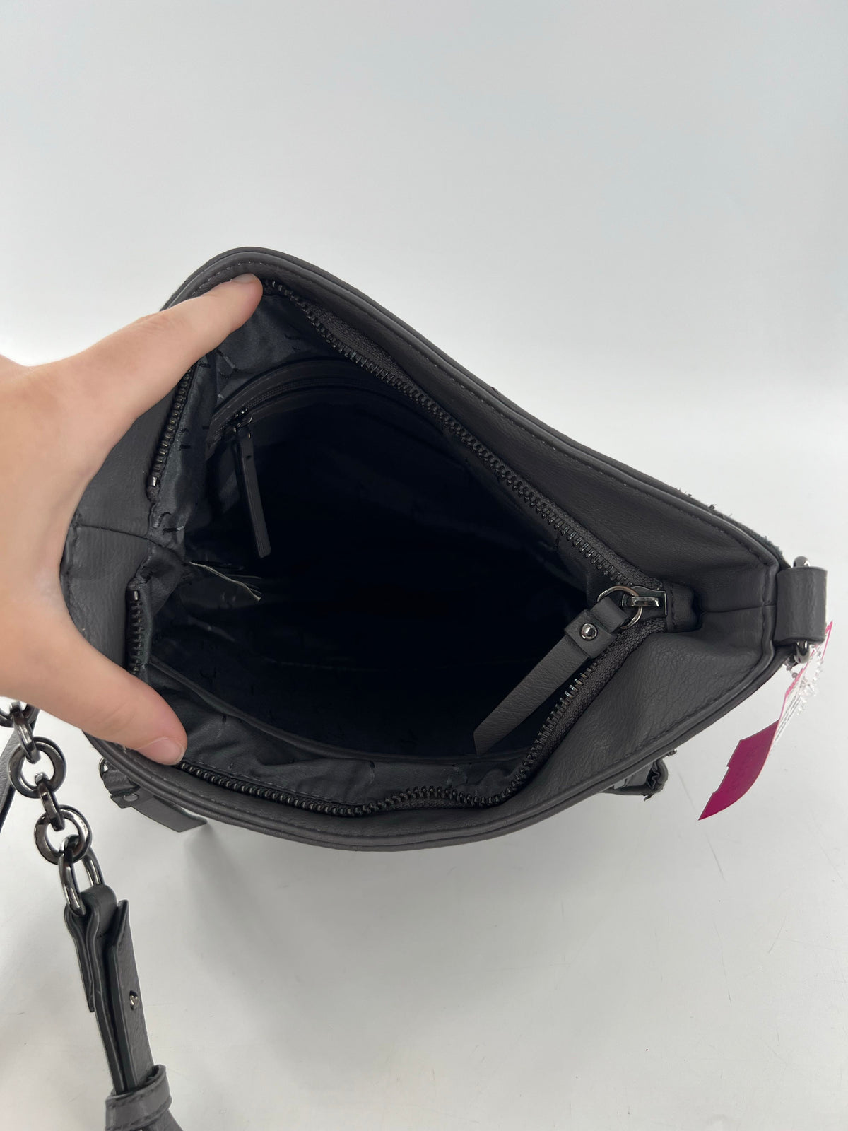 vegan leather crossbody