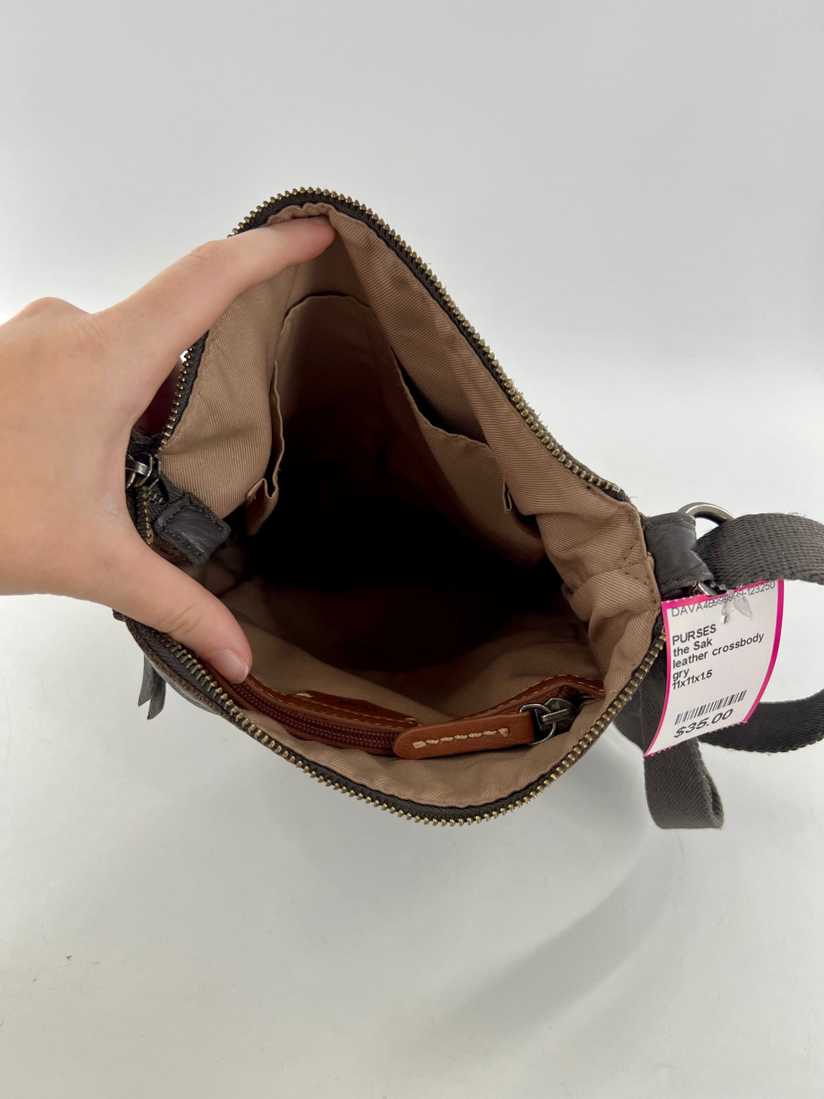 leather crossbody