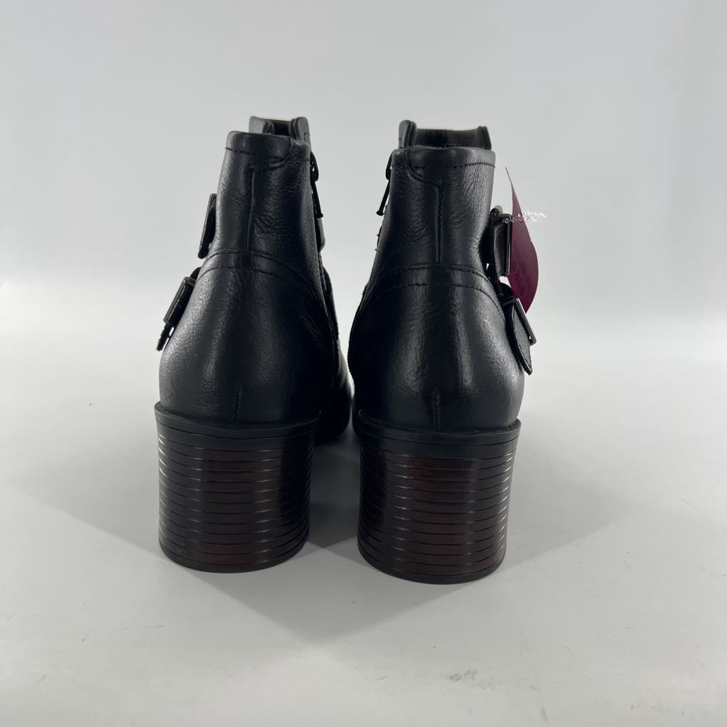 9 leather ankle boot