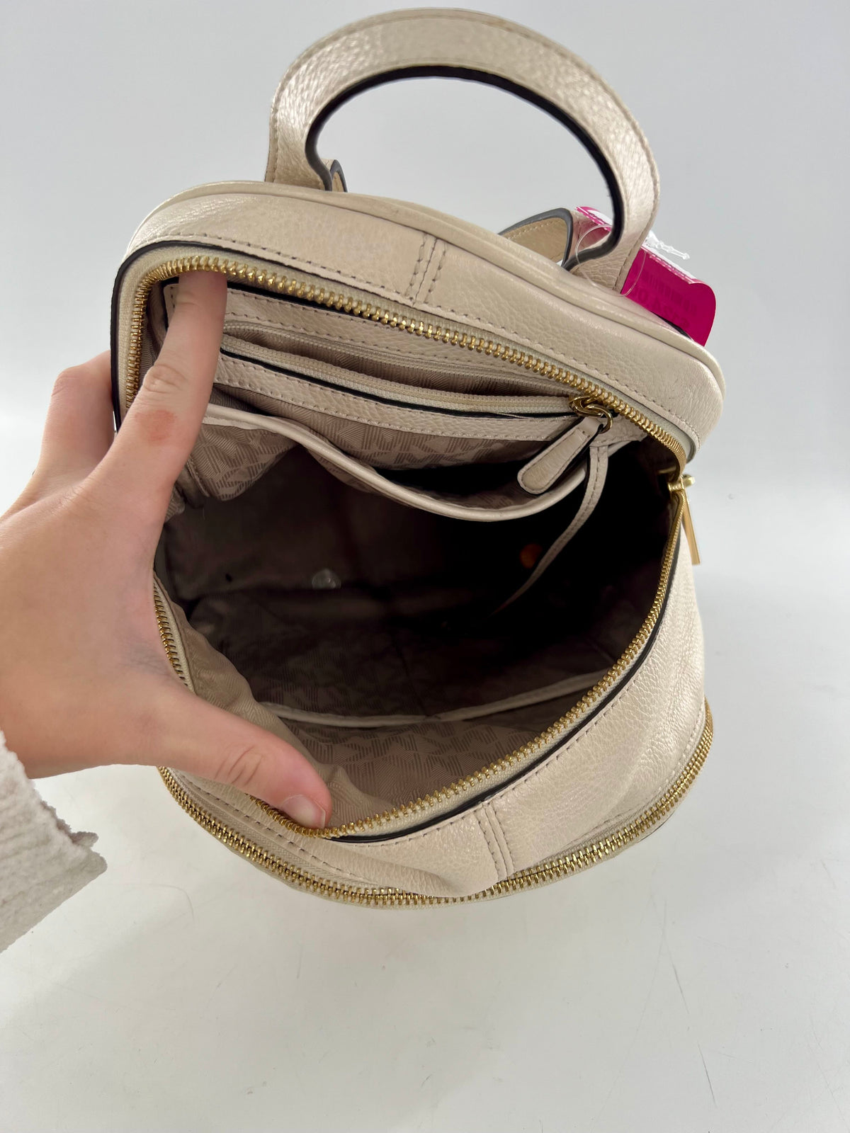 python pattern pebbled med backpack