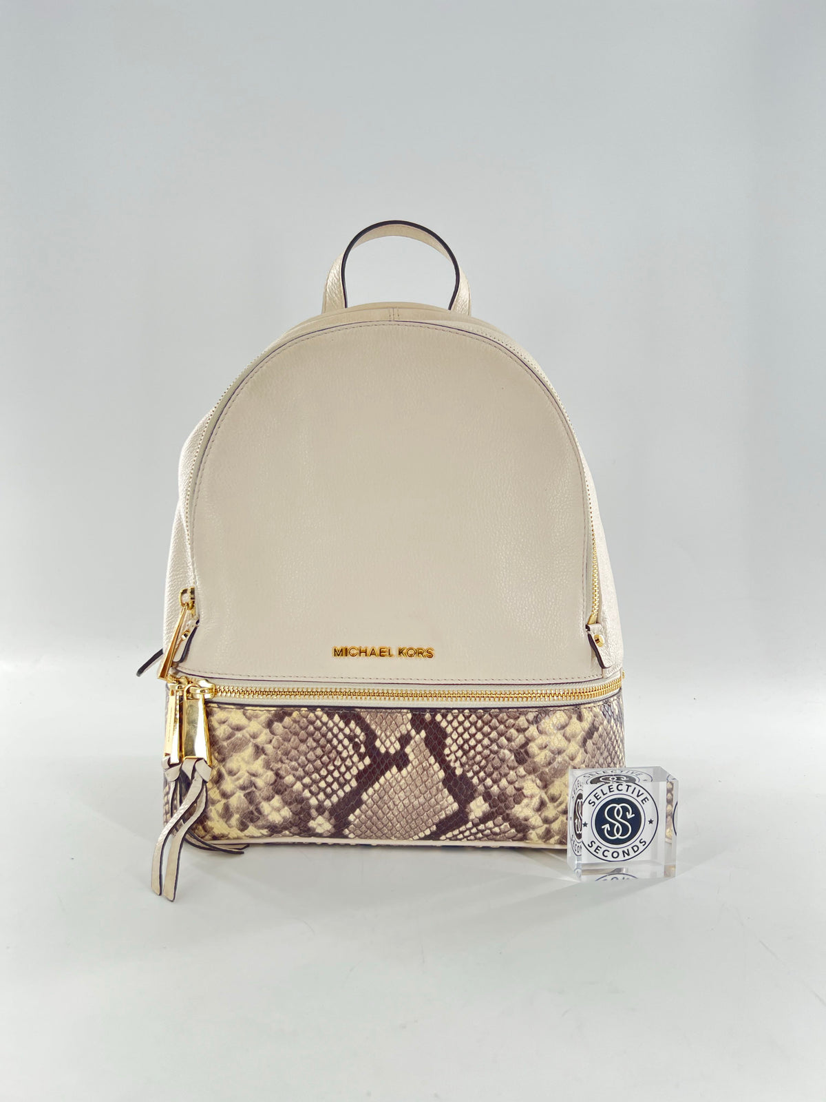 python pattern pebbled med backpack